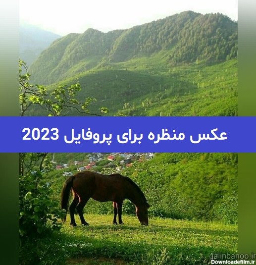 عکس منظره برای پروفایل 2023; بسیار دلنشین - گلین بانو