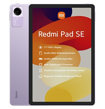 تبلت شیائومی مدل Redmi Pad SE ظرفیت 256 گیگابایت رم 8 گیگابایت-small-image