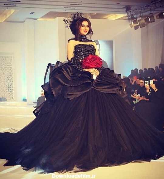لباس عروس سیاه :| - عکس ویسگون