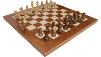 صفحه و مهره چوبی شطرنج مدل DGT