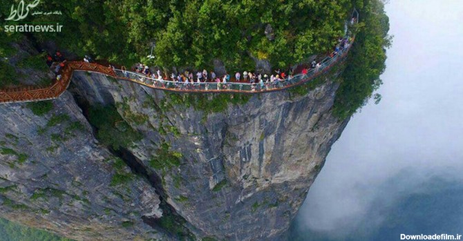 عکس/ خطرناک‌ترین پل جهان!