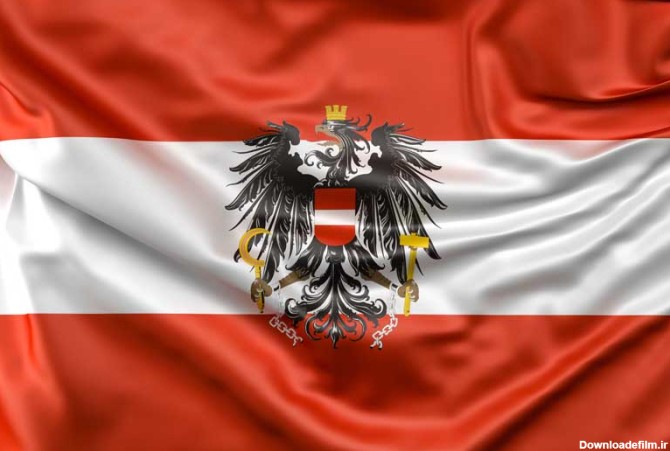 عکس پرچم اتریش