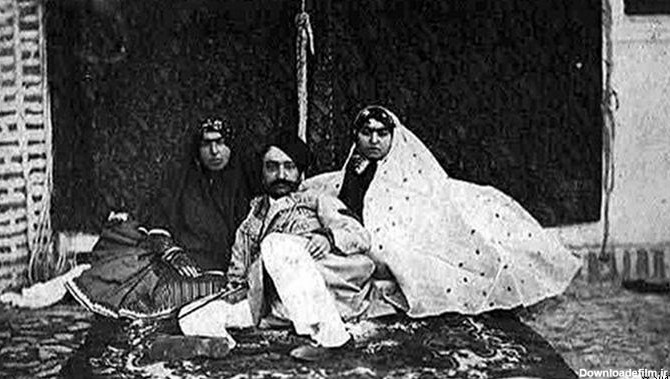 عکس خانواده ناصرالدین شاه قاجار