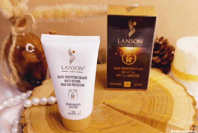 ضد آفتاب کرم پودری لانسون اصلی LANSON SPF 50 - فروشگاه عمده لوازم ...