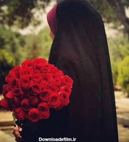 عکس پروفایل دختر چادری + عکس نوشته دختر با حجاب