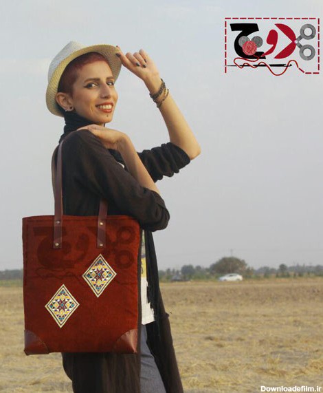 کیف زنانه با سوزن دوزی بلوچ
