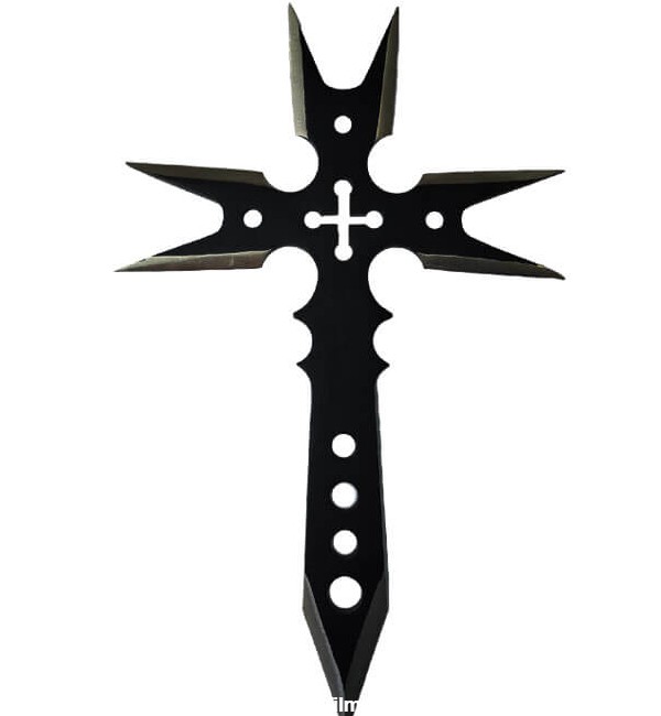 خرید اینترنتی چاقو پرتابی صلیبی مدل جوجیکا Jūjika 十字架 - فروشگاه ...