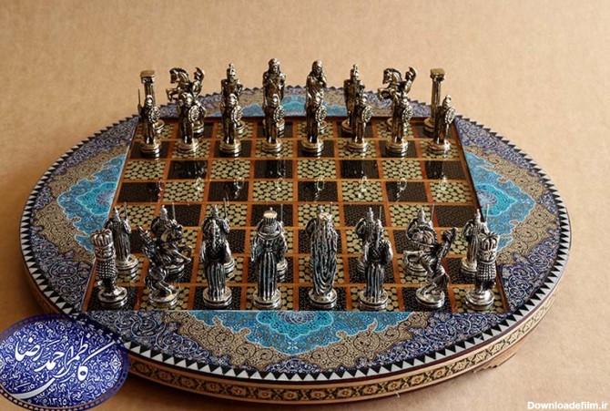 مهره شطرنج فلزی متوسط طلایی کاظمی | خرید بروزترین و بهترین ...