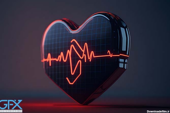 خرید و قیمت برچسب خودرو طرح ضربان قلب عاشق - Love Heart Rate