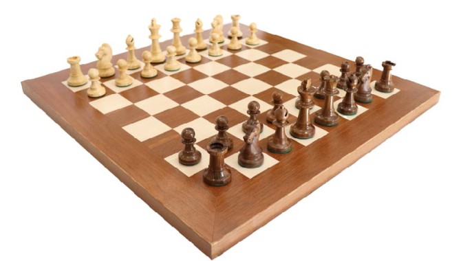 صفحه شطرنج چوبی DGT و مهره چوبی DGT کوچک - تایید فدراسیون ...