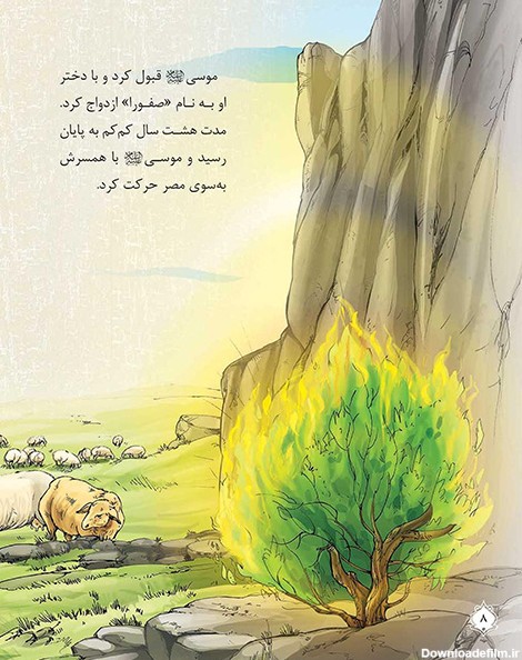 خرید کتاب قصه ی حضرت موسی (ع) - نشر جمال