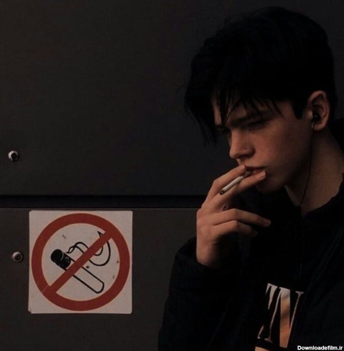 پروفایل پسرانه افراطی سیگار دپ | تاوعکس