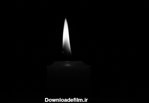 عکس شمع سیاه برای تسلیت