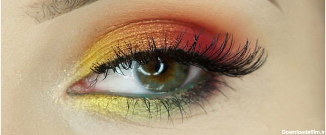 آموزش آرایش چشم مدل رنگین کمان - بلاگ اُردمی