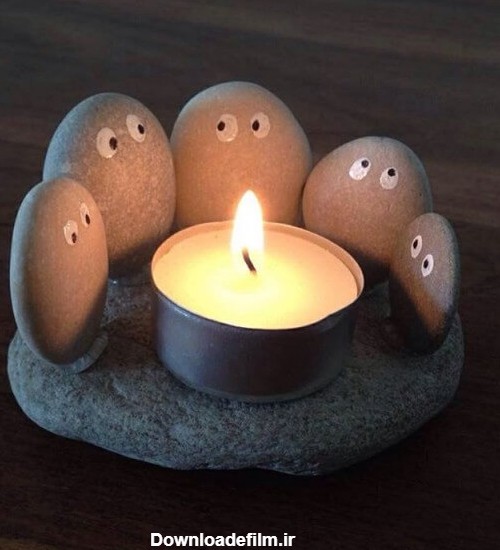 ساخت جاشمعی سنگی مخصوص شمع های وارمر | ایده شات