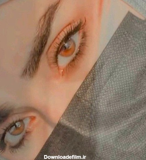 عکس پروفایل چشم رنگی و قهوه ای + عکس چشم زیبای دختر