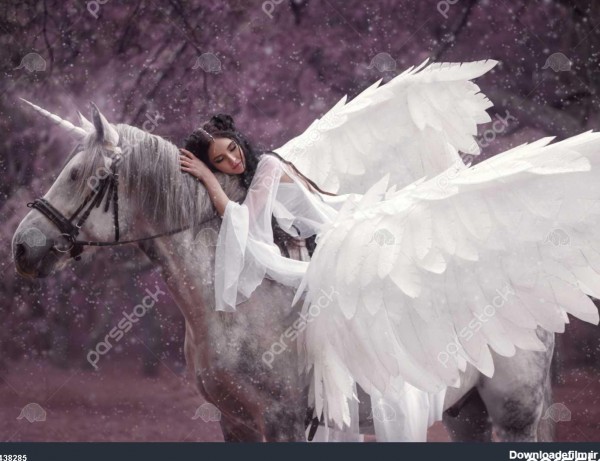 عکس پروفایل اسب سفید زیبا