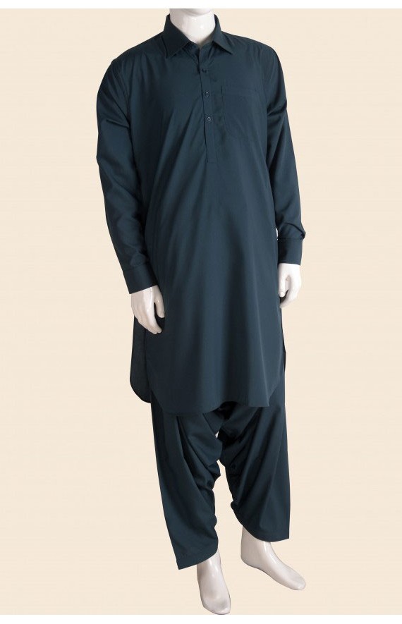 لباس بلوچی مردانه نخی همراه بادوخت - iranshahrkala