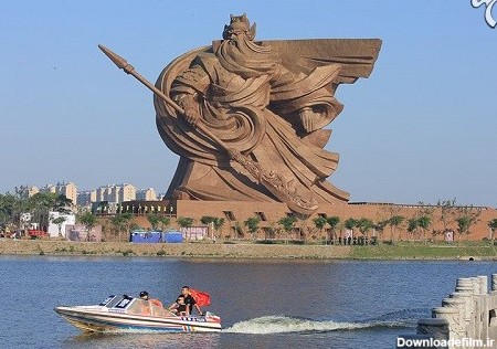 مجسمه 1320 تنی "خدای جنگ" در چین (+عکس)