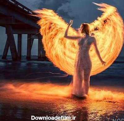 عکس فرشته فانتزی دخترانه - عکس نودی