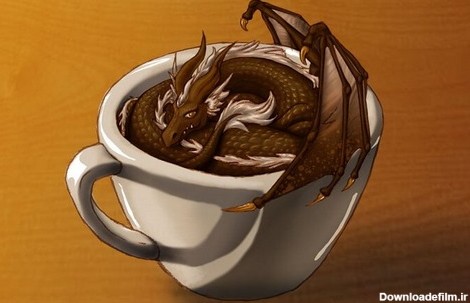 اژدها در فال قهوه نماد چیست؟