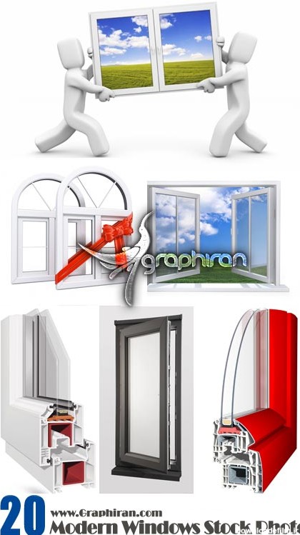 دانلود عکس استوک پنجره های مدرن شماره 22 | Windows Clip Art