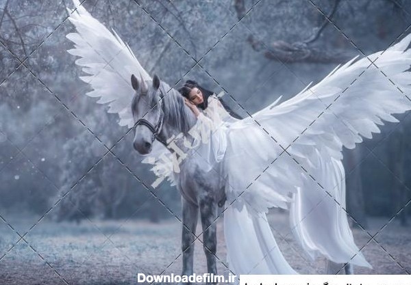 عکس دختر فرشته برای پروفایل