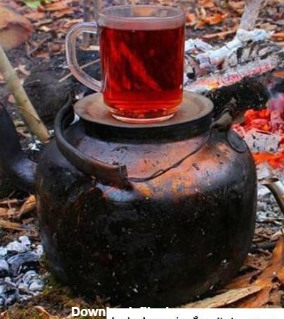 عکس هنری از چای