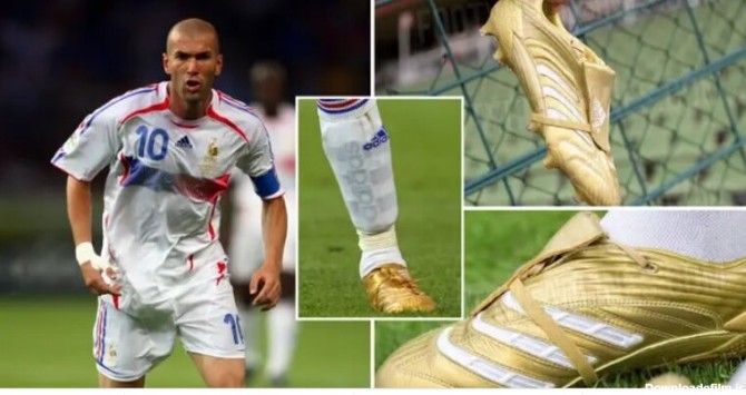 فروش کفش طلایی و جنجالی زیدان قبل از جام جهانی ۲۰۲۲+ عکس