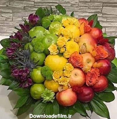 تزیین ظرف میوه خواستگاری و تولد برای مهمان با آناناس - السن