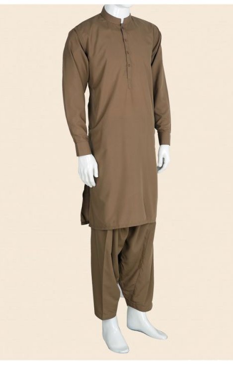 لباس بلوچی مردانه نخی همراه بادوخت - iranshahrkala