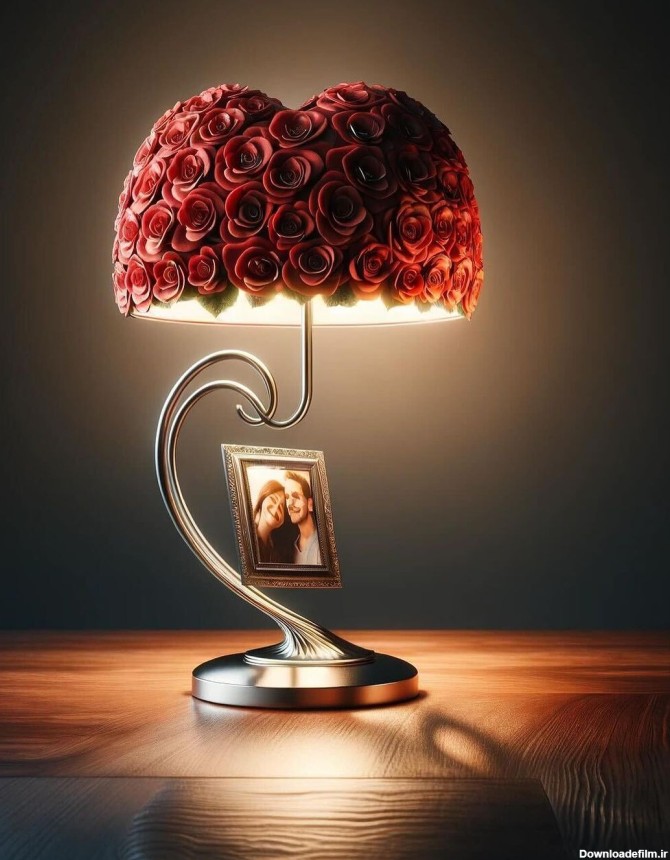 چراغ خواب هایی الهام گرفته از گل (عکس)
