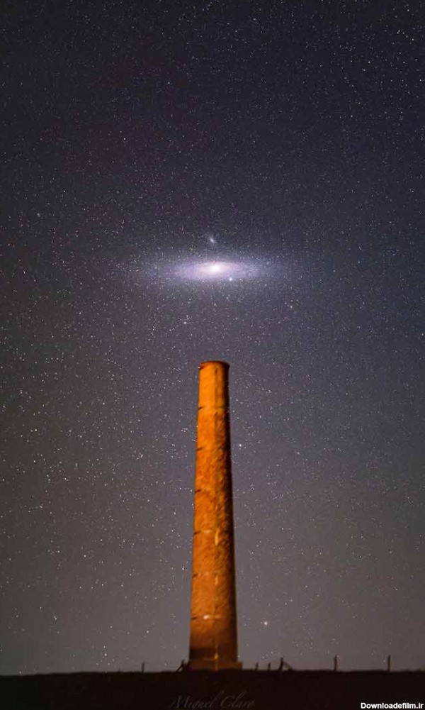 ايتنا - کهکشان آندرومدا در یک عکس