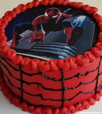 عکسهای کیک تولد مرد عنکبوتی