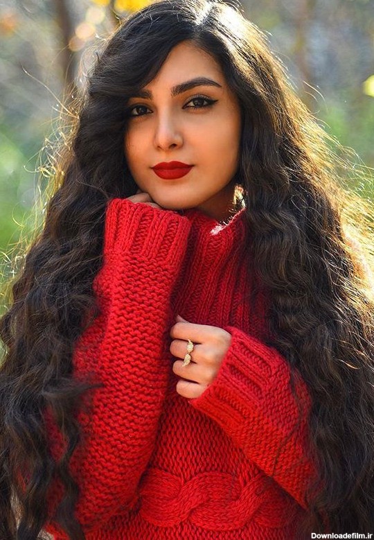 مو بلند مشکی - عکس ویسگون