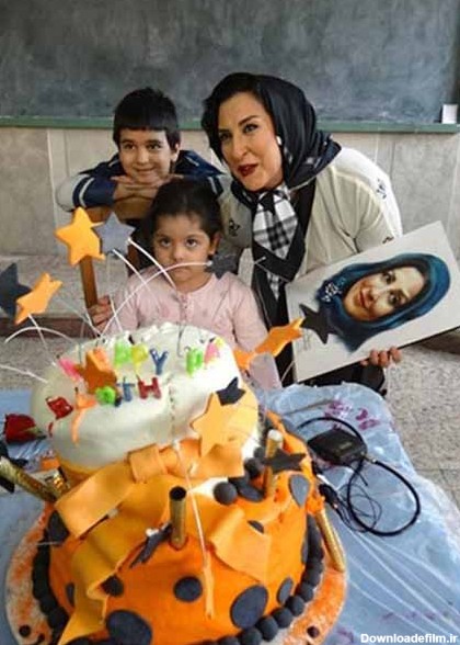جشن تولد مرجانه گلچین با حضور مهناز افشار در پشت صحنه شاهگوش + تصاویر