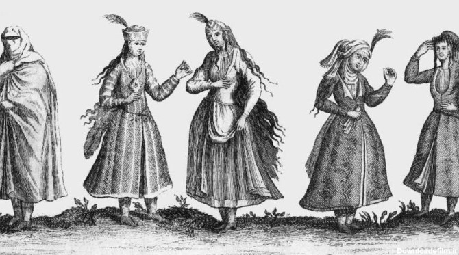 پوشاک زنان در دوره صفویه