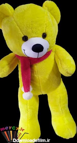 عروسک خرس زرد لیمویی رنگ ۹۵ سانتی | فروشگاه مرسی