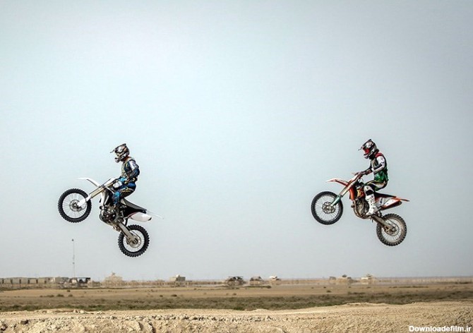 خبرآنلاین - تصاویری زیبا از مسابقات موتور کراس در بوشهر