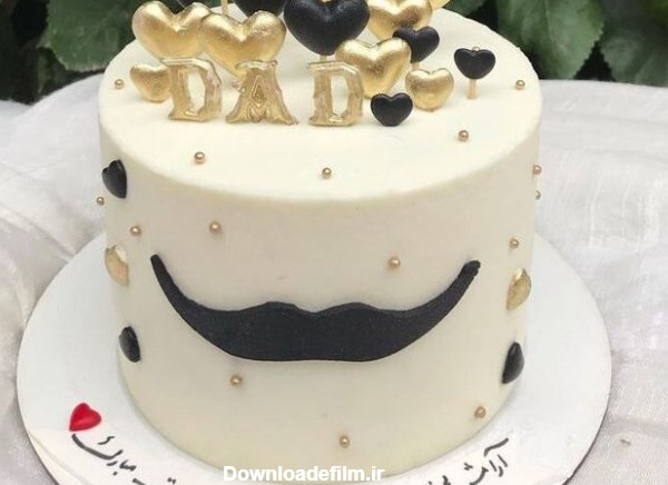 عکس کیک تولد برای پدر شوهر