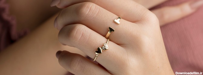 انگشتر طلا ظریف زنانه با قیمت