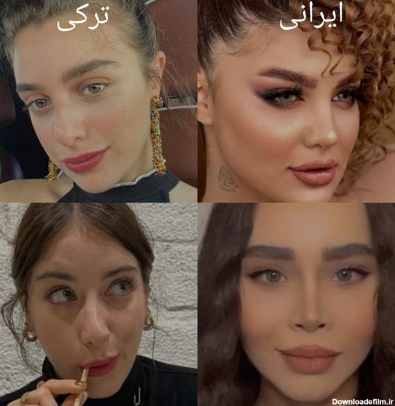 فرق دختر ایرانی با دختر خارجی😐😂+عکس پست اول | تبادل نظر نی نی سایت
