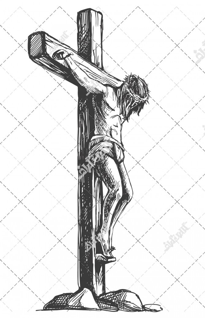 عکس به صلیب کشیدن حضرت عیسی