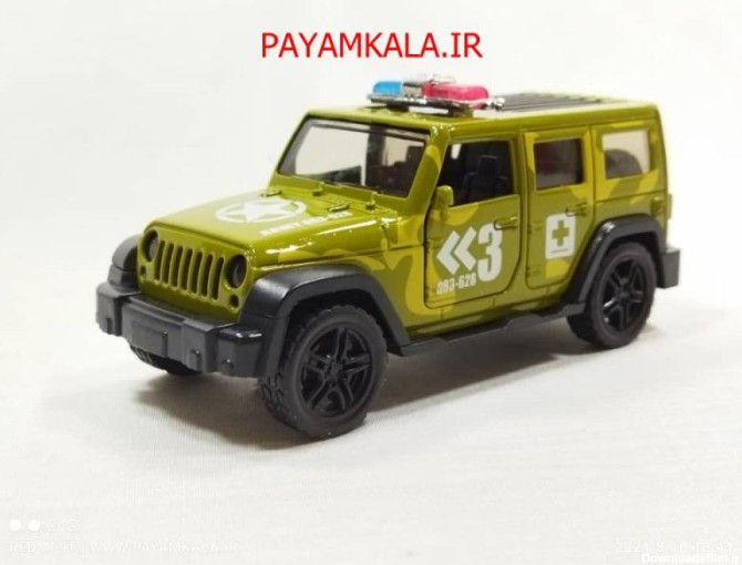 اسباب بازی ماشین جیپ ارتشی (122-A6) سبز | خرید اینترنتی ...