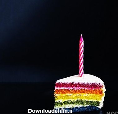 عکس کیک تولد تنهایی