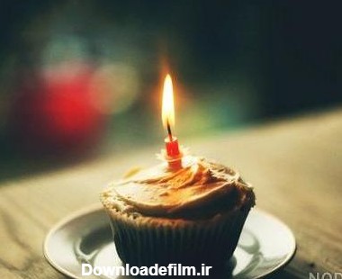 عکس شمع و کیک تولد غمگین - عکس نودی