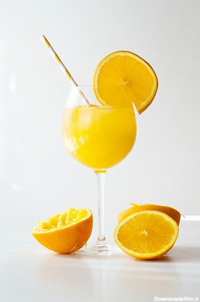 شربت پرتقال برای پذیرایی میوه در مراسم