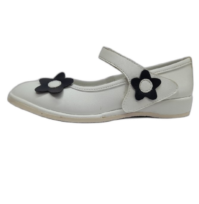 کفش طبی یگانه گل رنگ سفید مات-تصویر اصلی