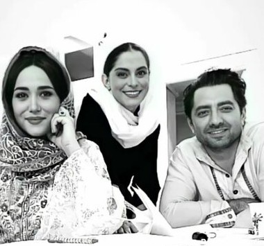 عکس | بهرام رادان و پریناز ایزدیار در پشت صحنه سریال جیران ...