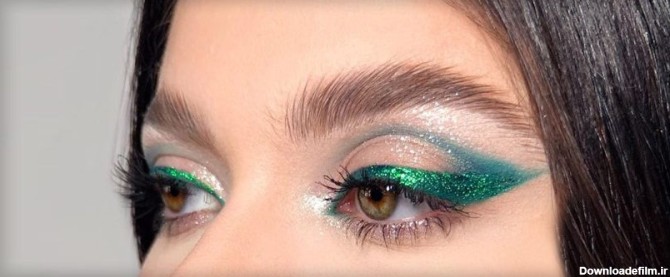چند مدل خط چشم سبز برای آرایش مخصوص شب کریسمس - بلاگ اُردمی